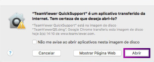 Imagem ilustrando o processo de instalação no Mac
