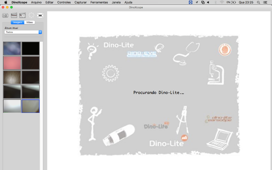 Página de download do DinoCapture